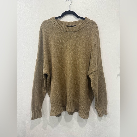Jenni Kayne Cruise Cocoon Crewneck in size XL Carmel - Picture 3 of 9